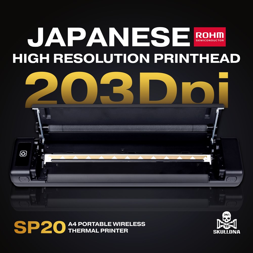 Термотрансферный принтер SKULL DNA SP20 wireless