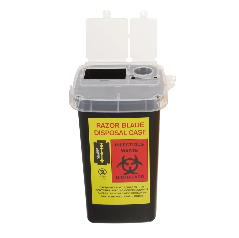 Контейнер для утилизации игл AVA 1L черный